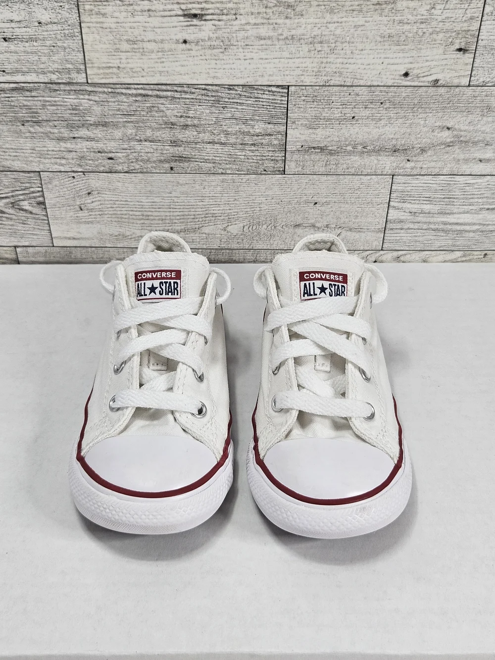 CONVERSE 7J256 OPTICAL WHITE LOW TOP CANVAS CASUAL BABY SHOE TODDLER